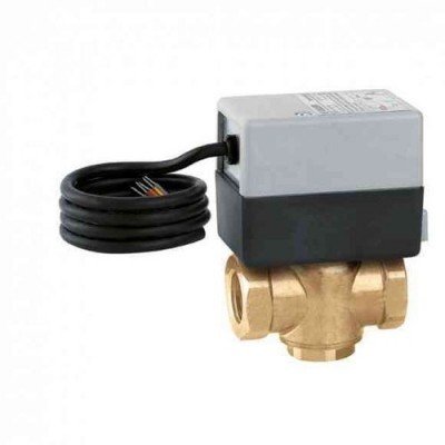Caleffi 643062 - Válvula de zona de motor de 3 vías, sin corriente