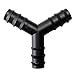Produktbild Arnusa Schlauchverteiler Y 13 mm 1/2 Zoll Schlauchverbinder 3 Wege Springbrunnen Wasserverteiler Kupplung