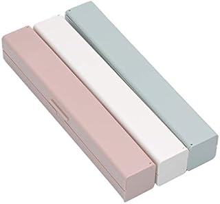 Cling Film Dispenser, Wrap Dispenser Cutter, Plastic Food Wrap Dispenser for Cling Film, Tin Foil, Home Kitchen, Restaurant (White)