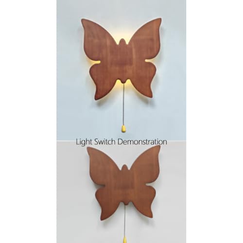 Aplique de pared retro LED recargable con interruptor para sala de estar 4