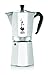 Bialetti Caffettiera Moka Express 12 Tazze, Manico Anti Scottatura, Non Adatta a Induzione, 12 Tazze (600 ml), Alluminio