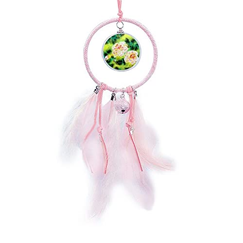 Dream Catcher Fleur Peinture : le cadeau de naissance idéal pour chambre bébé