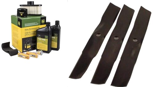 John Deere Original Equipment Full Maintenance Kit - LG265 + (3) UC22010 Blades -  LG265B