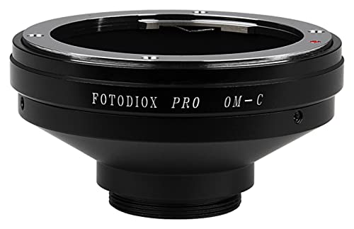 Fotodiox Pro Lens Mount Adapter Compatible with Olympus OM 35mm Film Lenses to C-mount Cameras