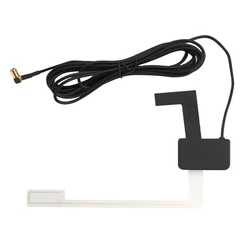 Antena de Coche Amplificada CA-AN-Dab.001, Antena Radio Coche Dab+ con Amplificador, Adaptador de Antena para Radio de Coche, Compatible con Recepción Digital 5-12V Antena de Coche Amplificada CA-AN-Dab.001, Antena Radio Coche Dab+ con Amplificador, Adaptador de Antena para Radio de Coche, Compatible con Recepción Digital 5-12V