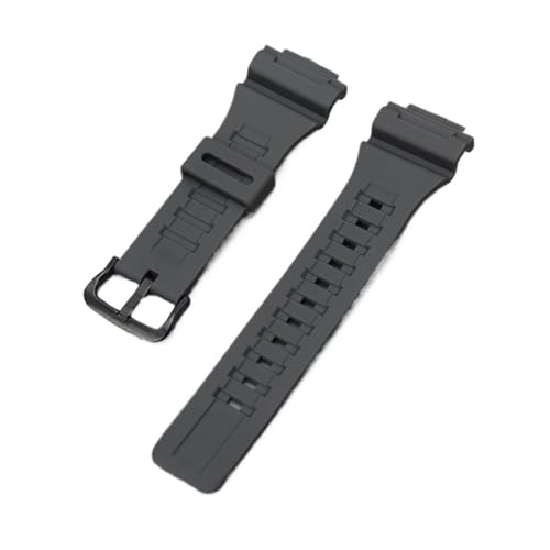 [�����ȓX] Fit For AQ-S810W/S800W AE-1000W MCW-200H AEQ-110 W-735H Silicone Metal Buckle Wrist Band Bracelet 18mm Rubber Watch Strap