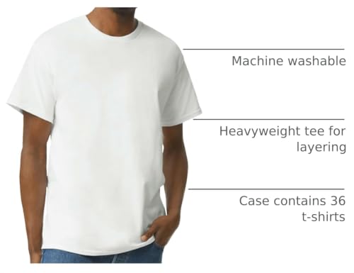 Image of Gildan Adult Ultra Cotton T-Shirt, Style G2000, Multipack
