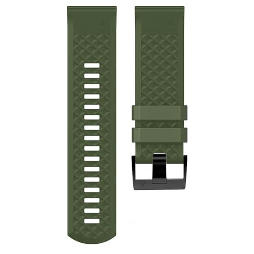 Bracelet 22 mm 26 mm en silicone pour Fenix 5 6 7 et rando en montagne - 6