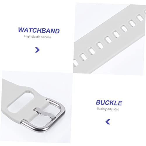 NUOBESTY Fitness Watchband for Fit Comfortable Replacement Belt Stylish Design for Sports Work Travel present for3