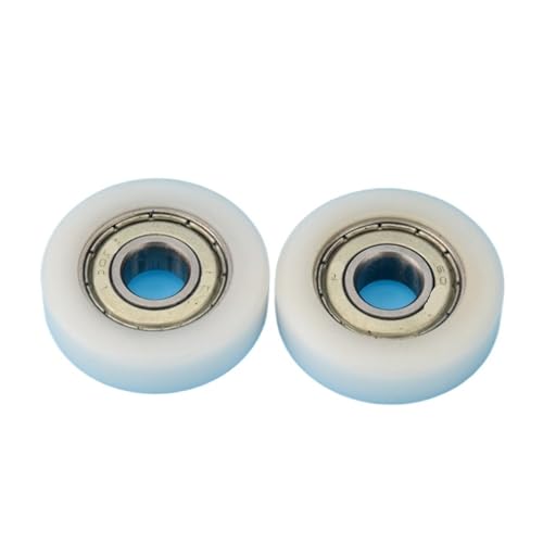 Roue en plastique nylon avec roulement 10x36x10.5mm pour mécanisme