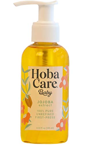 HobaCare Baby Jojoba Extract, 4.2 oz. (125 mL) รขโฌโ Pure Jojoba for Face, Body, & Hair รขโฌโ Suitable for All Skin Types รขโฌโ 100% Pure Cold-Pressed Jojoba Oil HobaCare Baby Jojoba Extract, 4.2 oz. (125 mL) รขโฌโ Pure Jojoba for Face, Body, & Hair รขโฌโ Suitable for All Skin Types รขโฌโ 100% Pure Cold-Pressed Jojoba Oil