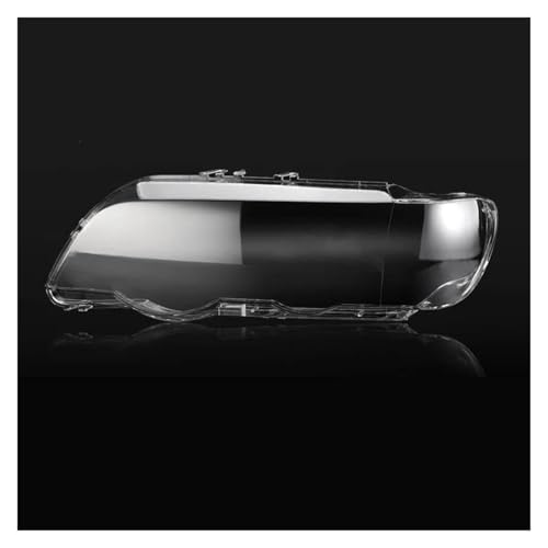 Lentille de phare gauche pour BMW X5 E53 2000-2003 en verre de remplacement