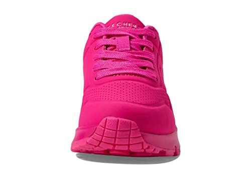 Image of Skechers Girl Uno Gen1 Shimmer Away Lace Up Shoe