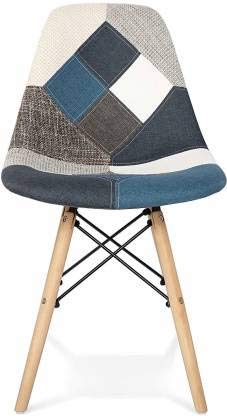 URBANCART Durable Heavy-Duty Modern Furniture Patches Chair with Cushion for Cafeteria Seating, Dining, Side Chair, Kitchen, Restaurants, Hotels