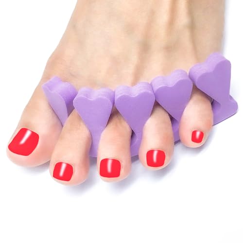 24 Pieces Soft Foam Toe Separators Toe Spacers Great Toe Cushions for Nail Polish, Pedicure, Manicures - Thumbnail 7