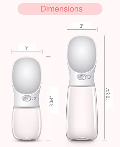 Petnsport Portable Water Dispenser - Light Weight Leak Proof Outdoor Walks Pet Dog Water Bottle #TOP5