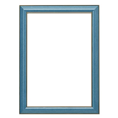 アルナ 額縁 デッサン額 ナイルブルー 150角 1388 おしゃれ 水彩画 版画 アルミ額