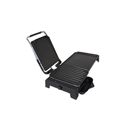 SUNTEC Kontaktgrill KGR-9608 [2 Grillplatten (geriffelt + glatt), Antihaftbeschichtung, max. 1500 Watt] – Bild 7