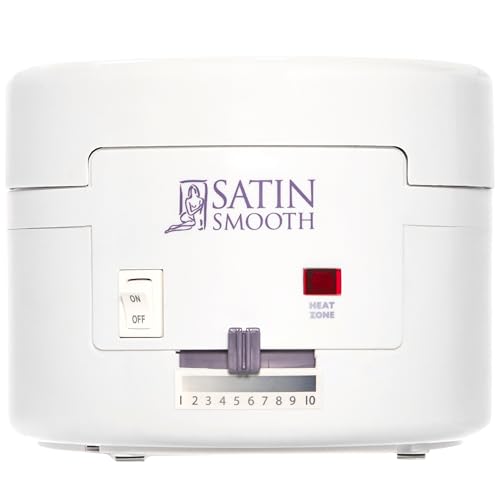 Satin Smooth Single Wax Warmer – Quick-Heat Wax Pot for Hair Removal with Adjustable Temperature, Ideal for Salon & At-Home Use