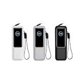Silikonowe etui do Anker Zolo 25 000 mAh 165 W, pyłoszczelne, odporne na wstrząsy, odporne na zarysowania, miękkie etui ochronne do powerbanku (szary)