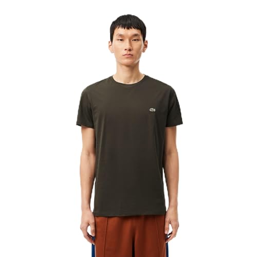 Image of Lacoste Men's Short Sleeve Pima Jersey Crew Neck Tee