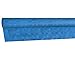 Produktbild 1-PACK Damasttischdecke Tischtuch aus Papier, gerollt 100cm x 8m, blau