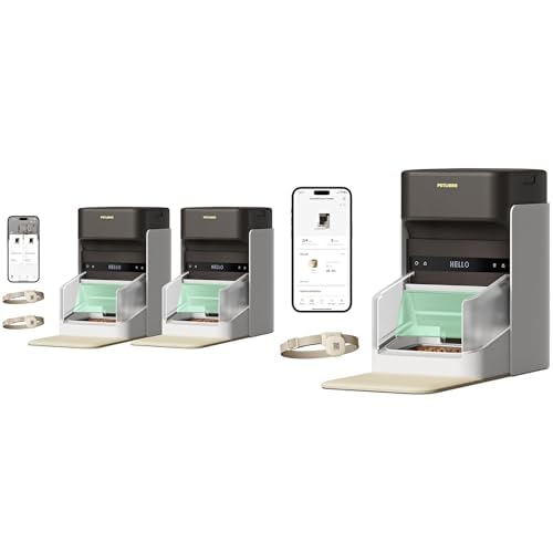 PETLIBRO RFID Automatic Cat Feeders for Multi Cats, 5G Wi-Fi ...