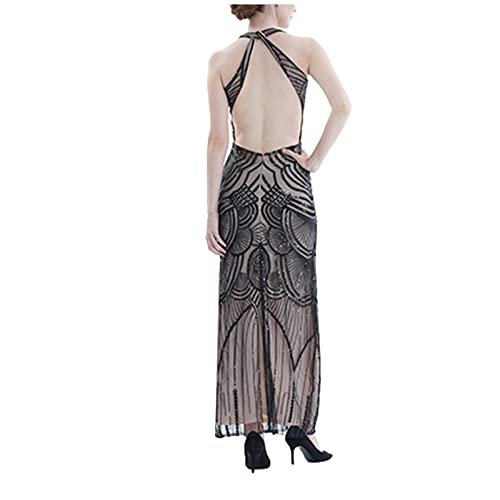 Robe vintage à franges et sequins pour illuminer vos soirées d'été