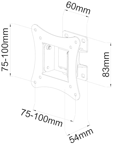 Reflets sur l'écran ? Ajustez votre angle avec le support mural inclinable Techly 106602 - 3