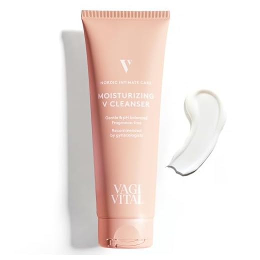 VagiVital Sabonete Líquido Feminino Natural Ph Balance, Hidratante, Íntimo Vaginal Para Mulheres, Hipoalergênico, Sabonetes Vaginais Sem Fragrância, Testado Por Ginecologistas, 4,2 Oz