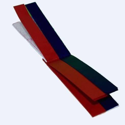 Articulating Book (Red&Blue) Pack Of 10 Papers/Bite Paper Blue & Red Color/Set Of 10 Pieces Articulating Paper-image-1