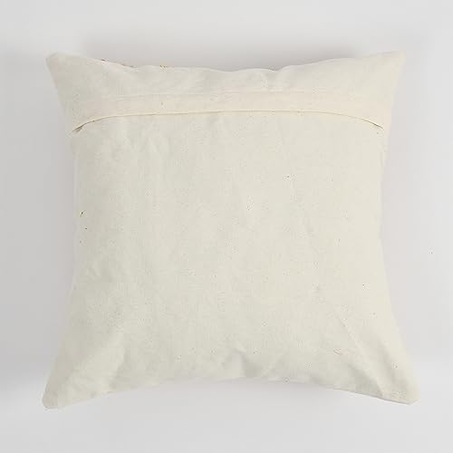 Image of Sofa Cushion Cover Cotton | Cushion Covers 16 inch x 16 inch | Living Room Cushion Covers | Pack of 1 Rainbow