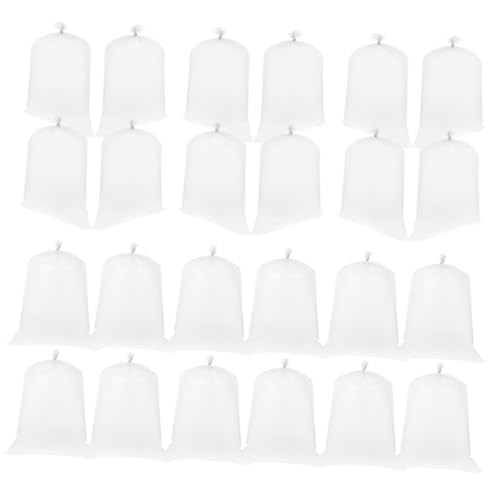 OFFSCH 100pcs Transparent Bags Ties Soft Flexible Wrappers for Treats and Sweets Packaging for Parties and Events