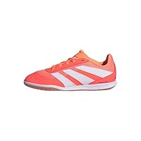 adidas Unisex Children's Predator Club Indoor Sala Football Boots Kids Football Boots, Signal Coral Cloud White Beam Orange, 13.5 UK