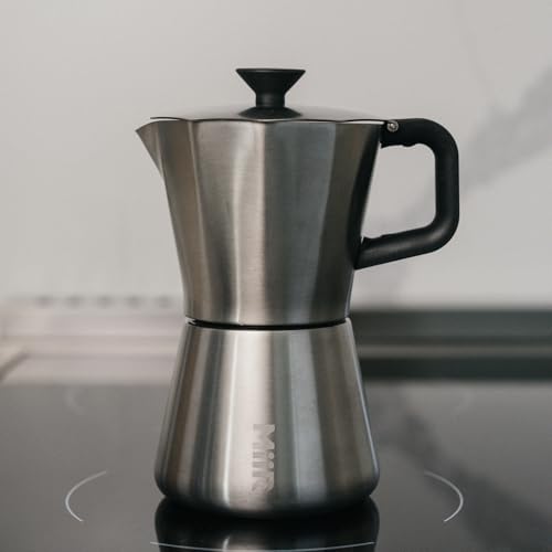 MiiR New Standard Moka Pot, 10oz - Durable Stainless Steel Coffee Maker for Rich Espresso Strength Brew2