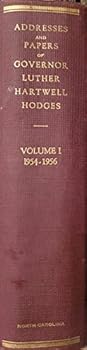 Unknown Binding Messages, Addresses, and Public Papers of Luther Hartwell Hodges, Governor of North Carolina, 1954-1961 (Volume 1 Only) Book