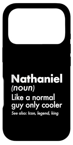 Nathaniel Like A Normal Guy Only Cooler ���W�F���h�L���O�t�@�[�X�g �X�}�z�P�[�X iPhone 17 Pro �p