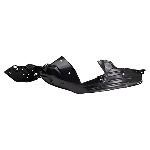 Image of TRQ Front Inner Fender Liner Set Compatible with 2009-2013 Honda Fit HO1248132 HO1249132