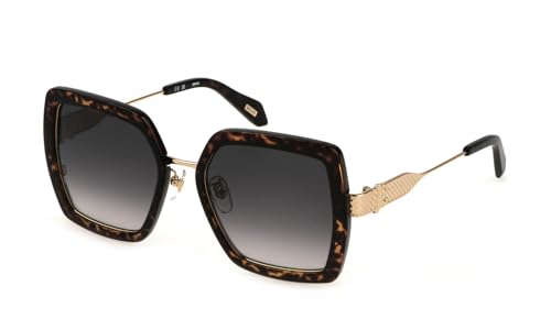 Lunettes de Soleil Just Cavalli SJC041 0978 AVANA SCURA LUCIDA 53/20/140 Femme