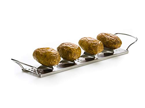 Dangrill Grill-Kartoffelhalter BBQ Barbecue Kartoffel-Halter Edelstahl Rack