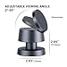 Hexcal 4-in-1 Magnetic Wireless Charging Station - Foldable Travel Stand for iPhone 17, 16, 15 Pro Max, Apple Watch & AirPods - Hexcal Portable Multi-Device Charging Dock with USB Port - Space Gray