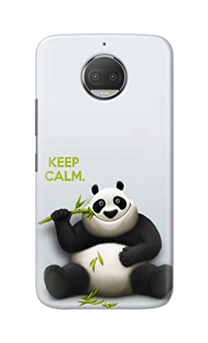 Image of PRINTFIDAA� Printed Hard Back Cover Case for Motorola Moto G5S+ Plus Back Cover (Cartoon Panda) -2808