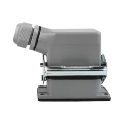 Conector industrial impermeable IP65 de 48 pines para una conexión segura en sistemas rectangulares