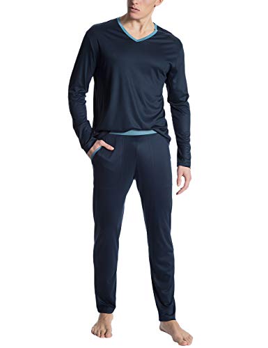 Preisvergleich Produktbild Calida Herren I Love Nature Zweiteiliger Schlafanzug, Schwarz (Dark Sapphire 479), (Herstellergröße: XX-Large)