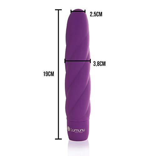 Luxe siliconen vibrator Twist gemaakt van zachte volledige siliconen met 10 programma's, waterdicht en stil - Afbeelding 8