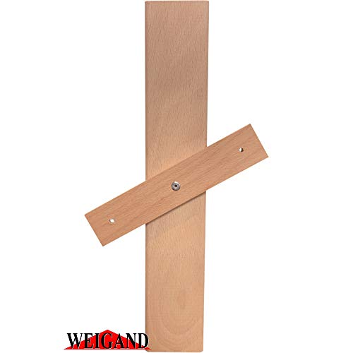 WEIGAND® Sanduhr BUCHE MIT Reflex Spezial Sand I Inkl. Schrauben I Quality Time I Laufzeit 15 Minuten I gut ablesbar I 360° Drehgestell I Saunazubehör I Sauna I Zubehör (Reflex-Weiß) - Image 4