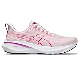 ASICS Women's GT-2000 13 Running Shoe, 7.5, Pale Pink/Bold Magenta