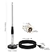 YOTENKO 27MHz CB Antenna Magnetic 9-Inch to 51-inch, BNC Male Telescopic Antennas for CB Handheld/Portable Radio, Compatible with Cobra Midland Uniden President Radio