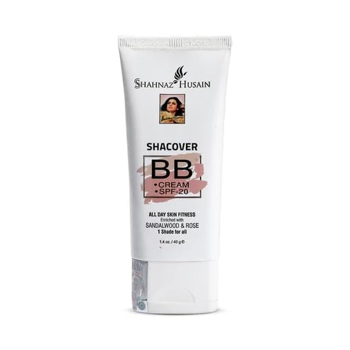 Shahnaz Husain Shacover Light Coverage BB Cream For Normal Skin SPF-20 | 40G