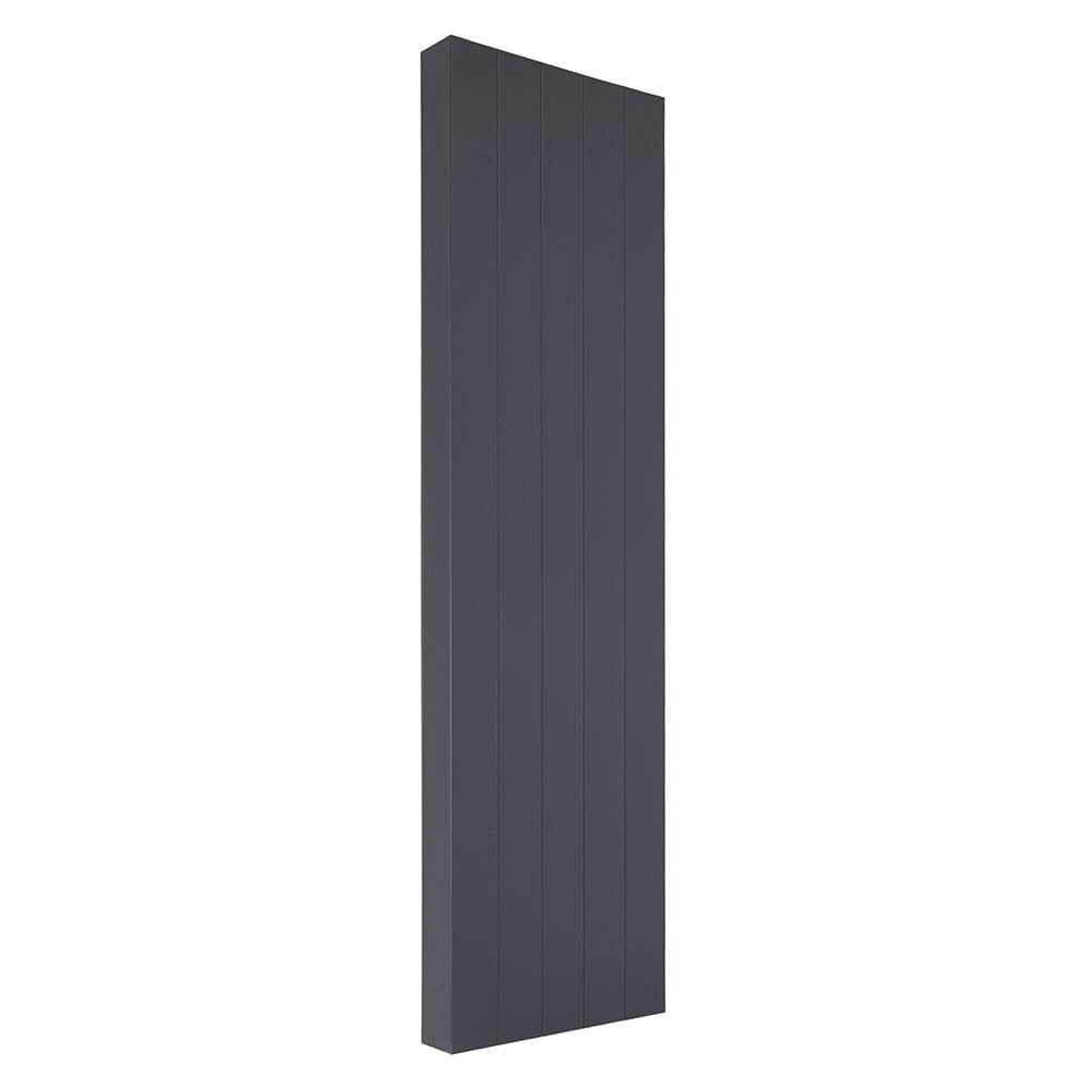 Milano Alora Anthracite Type 20 Vertical Double Panel Convector Radiator - 1800mm x 500mm